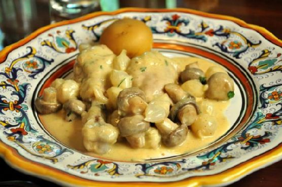Chicken with White Wine Tarragon Cream Sauce | Made by Meaghan Moineau