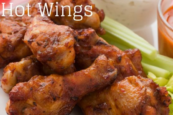 Slow Cooker Spicy Hot Wings | Made by Meaghan Moineau