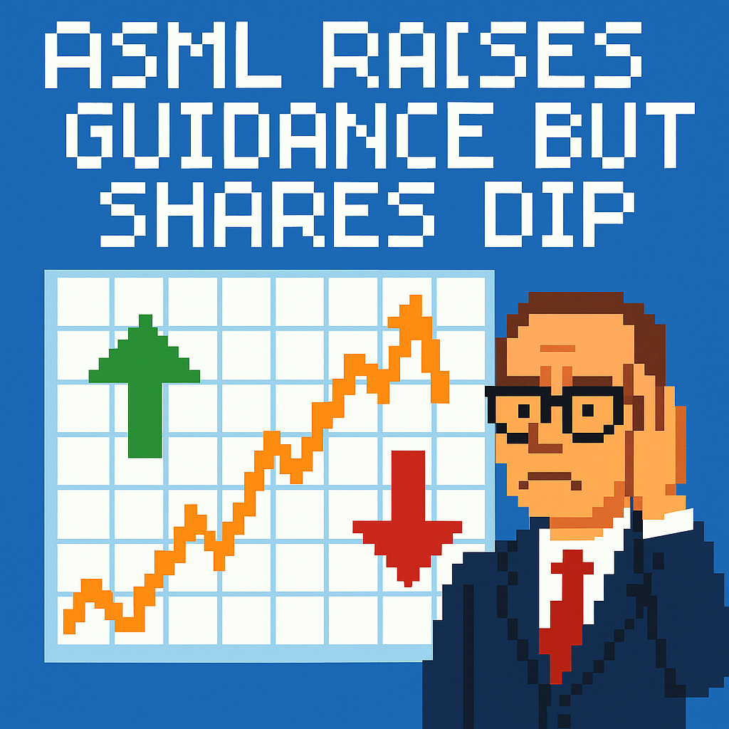 ASML Raises Guidance but Shares Dip | Analysis by Brian Moineau