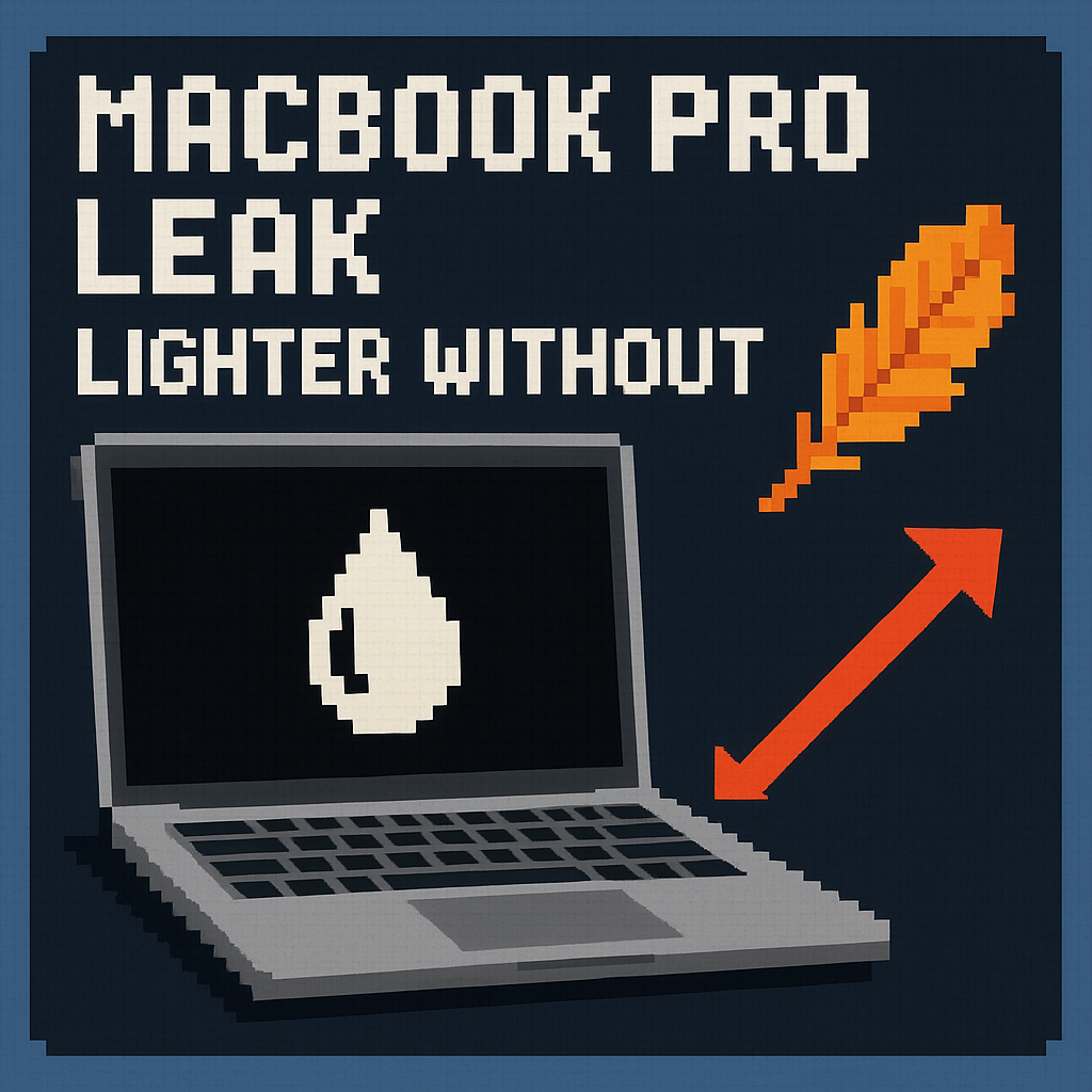 MacBook Pro Leak: Lighter Without | Analysis by Brian Moineau