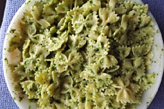 Pesto & Yogurt Pasta | Made by Meaghan Moineau